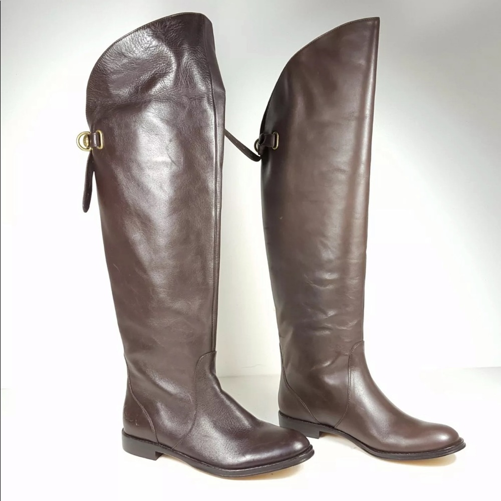 COACH Over the Knee/Convertible Boots brown 8M